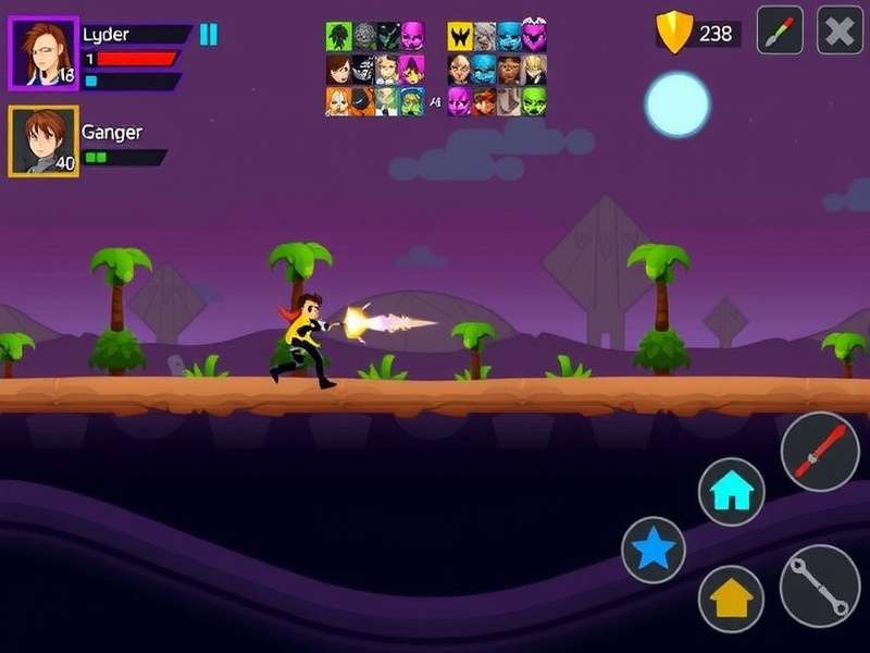 Raia Blaster Avenger Game Screenshot